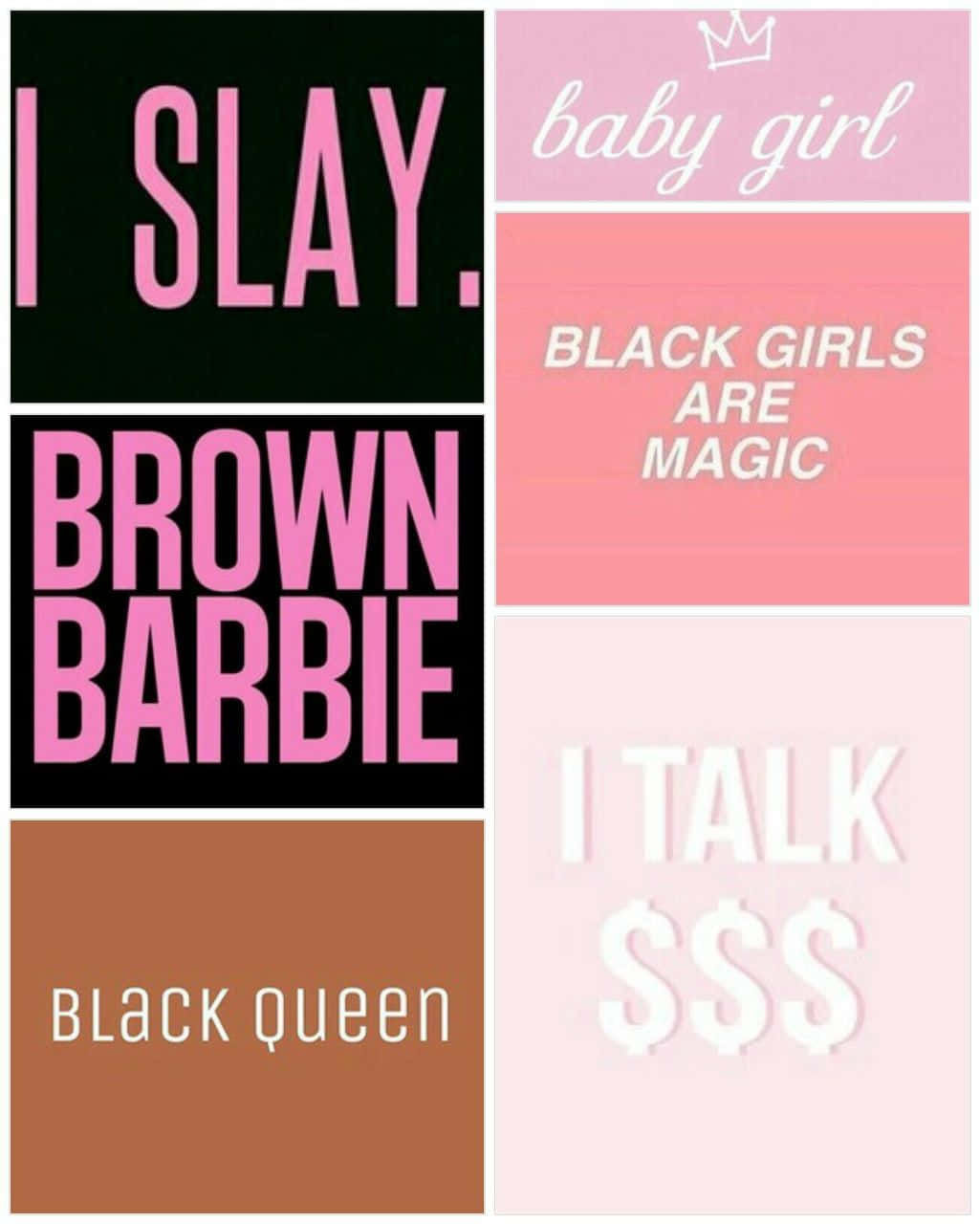 Black Girls Are Magical Black Queens Wallpaper