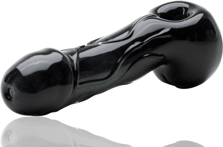 Black Glass Sculpture PNG