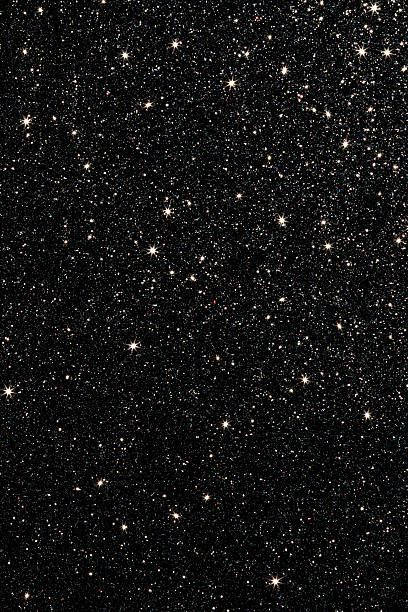 Black Glitter And Ray Stars Wallpaper