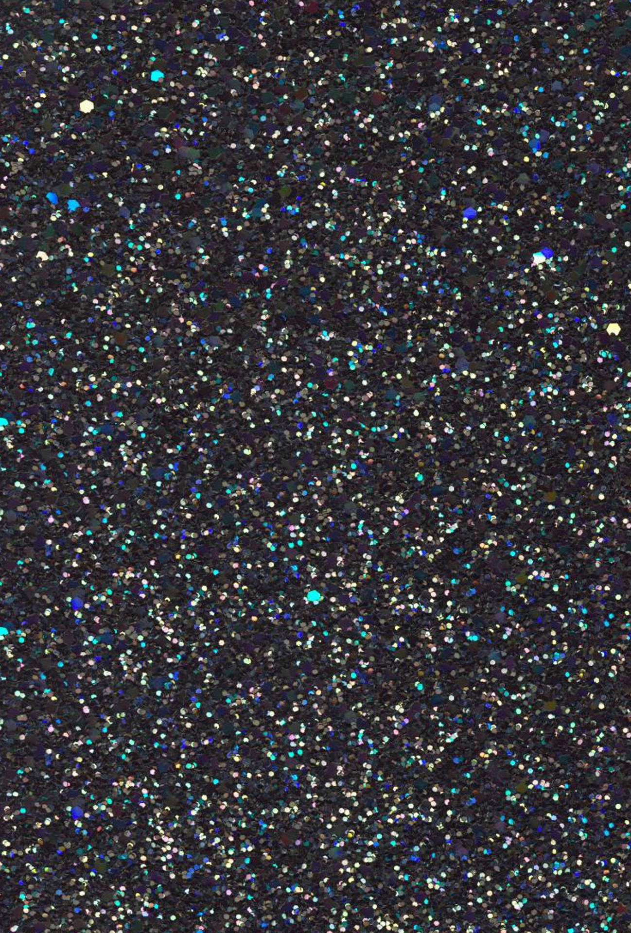 Black Glitter Different Colors Wallpaper