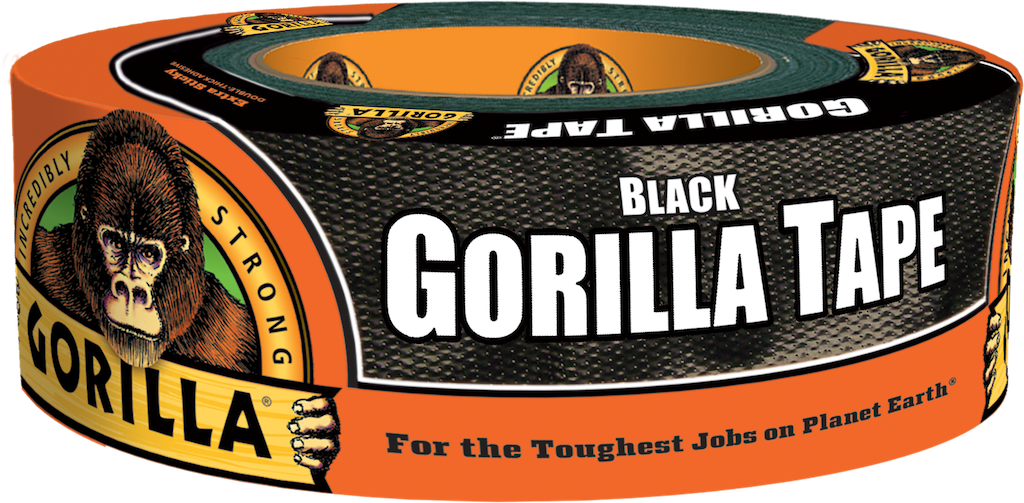 Black Gorilla Tape Roll PNG