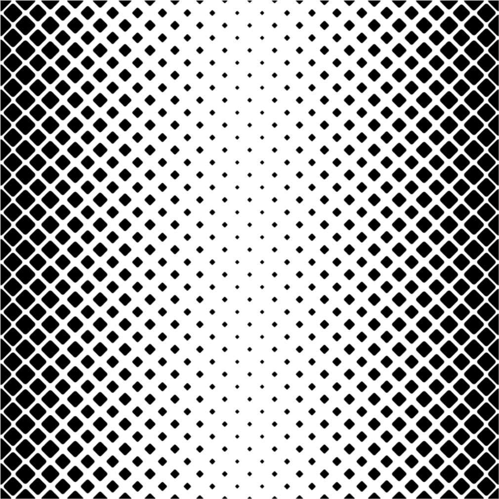 Black Gradient Hexagonal Pattern PNG — Solid black background with no visible elements or textures.