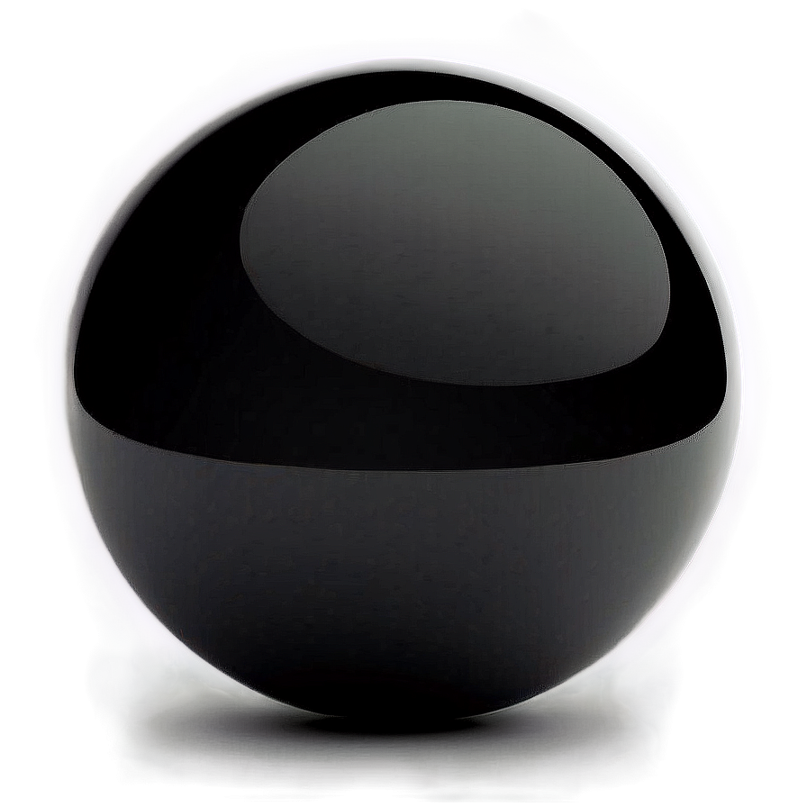 Black Gradient Sphere Png Wto PNG