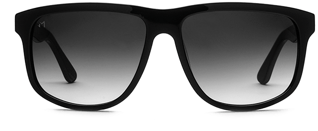 Black Gradient Sunglasses PNG