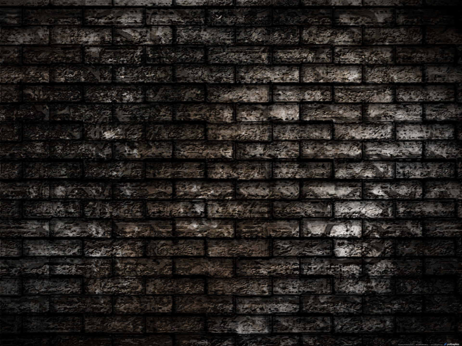 Distressed Black Grunge Texture Wallpaper