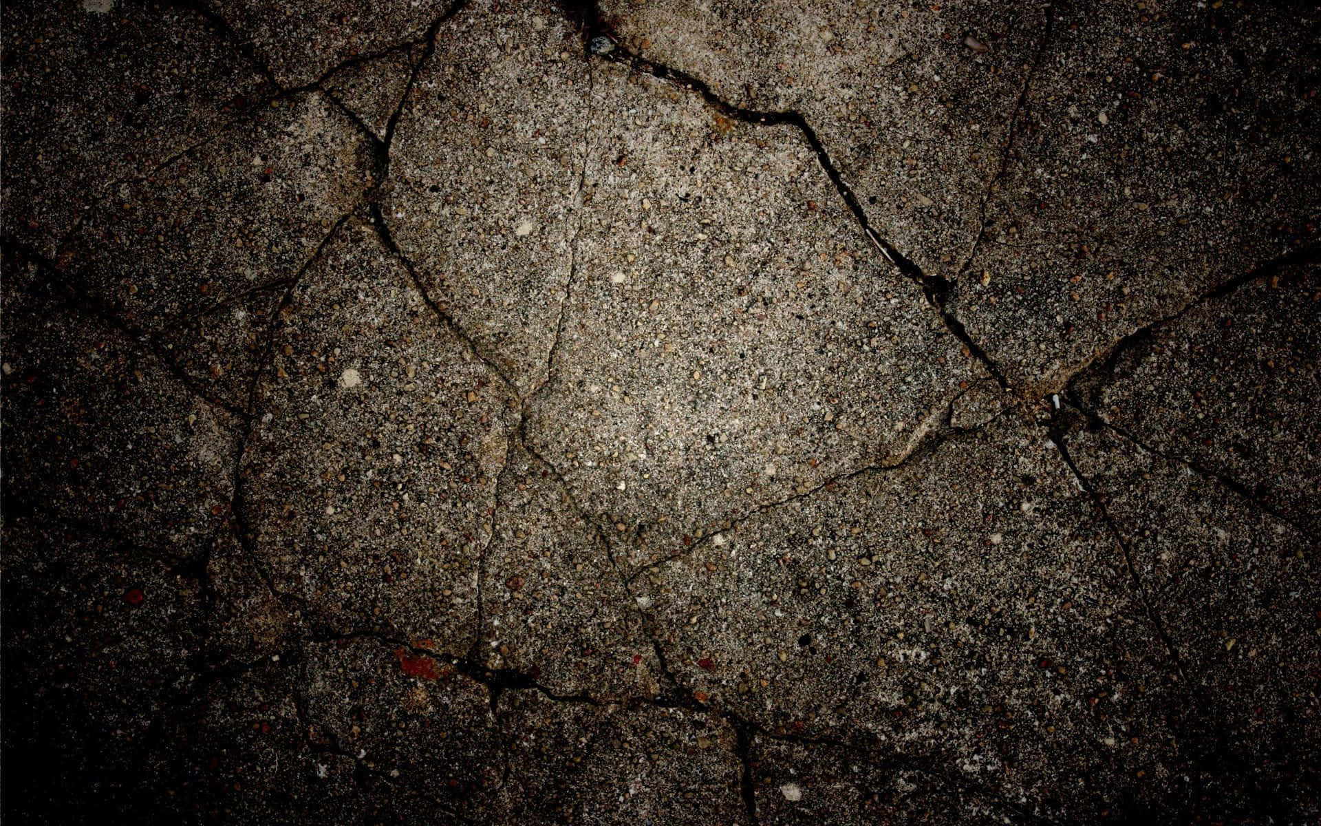 Cracked Concrete Background Wallpaper