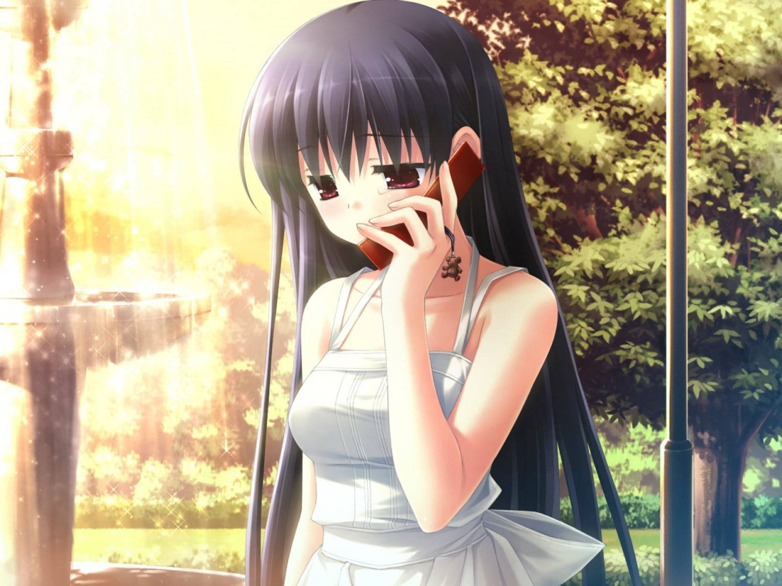Black Hair Aesthetic Sad Anime Girl