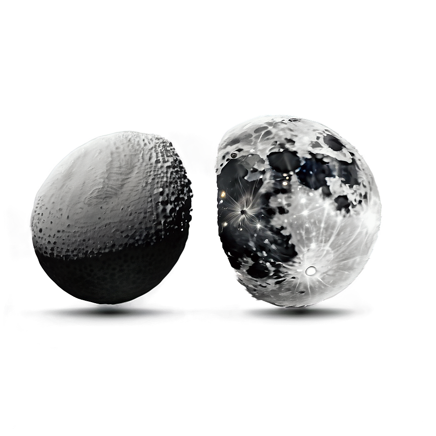 Black Half Moon Png Xyb PNG