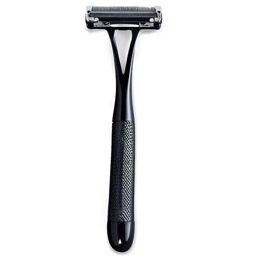 Black Handle Razor Png 06202024 PNG