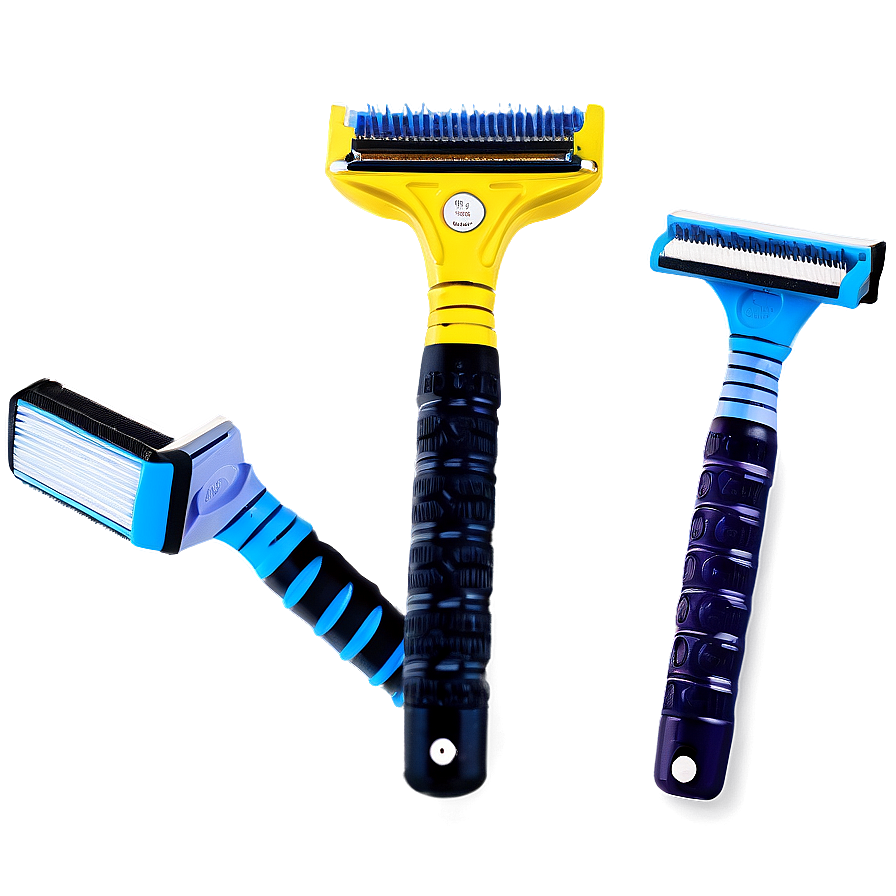 Black Handle Razor Png 06202024 PNG