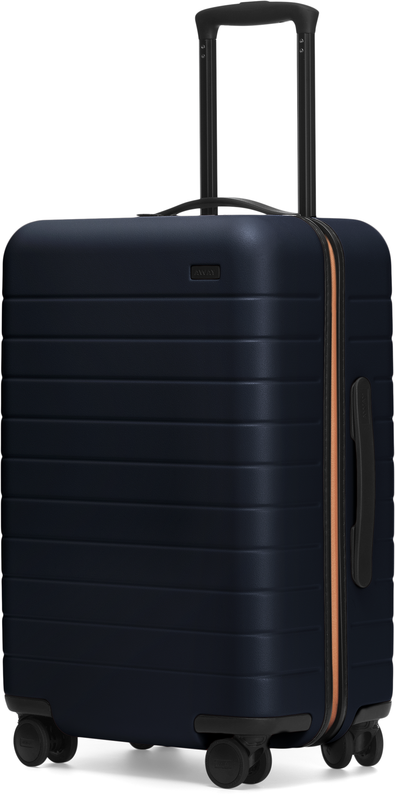 Black Hardshell Carry On Luggage PNG