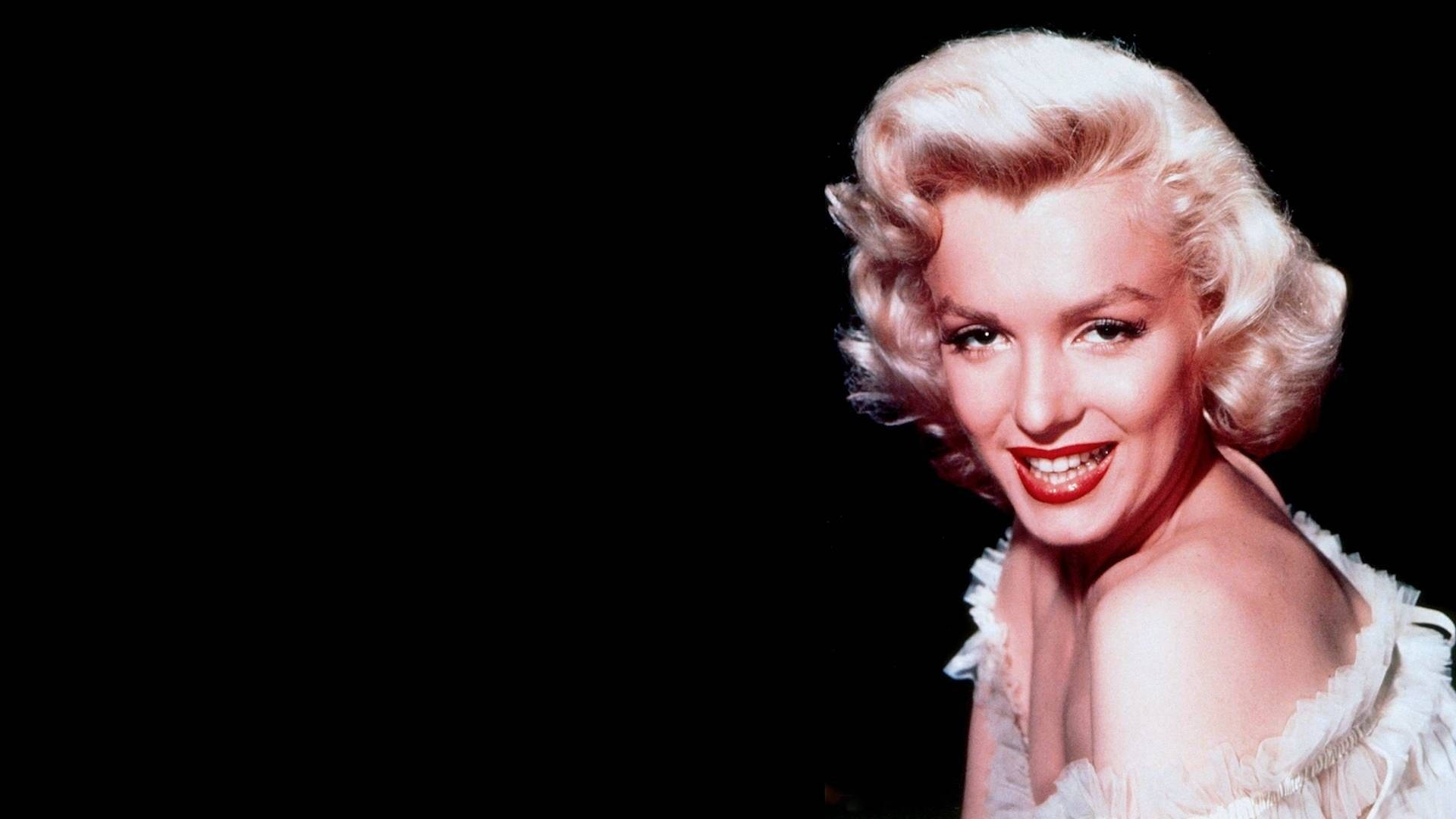 Black HD Marilyn Monroe Wallpaper