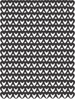 Black Heart Pattern Background PNG