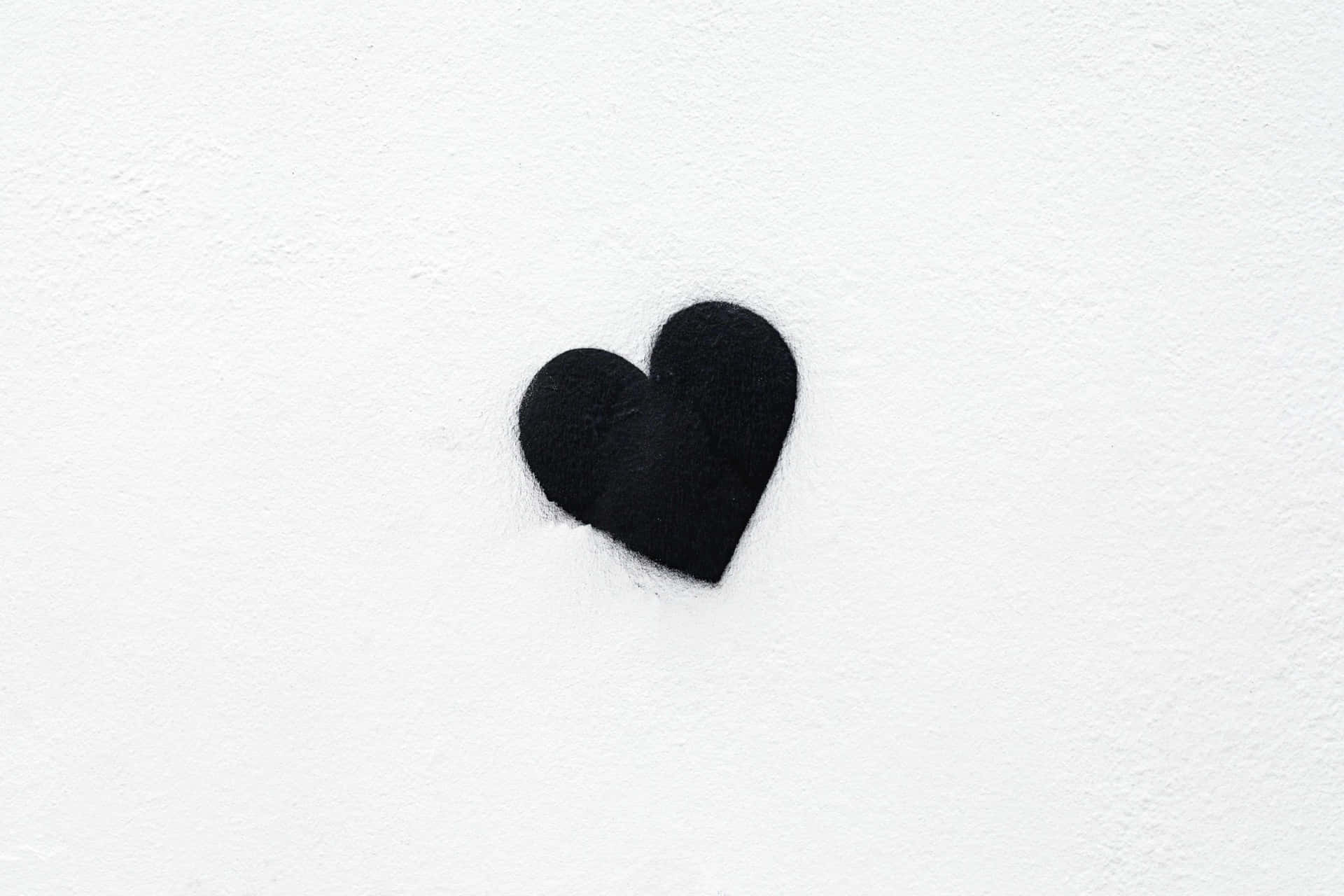 Black Heart Pfp White Background Wallpaper