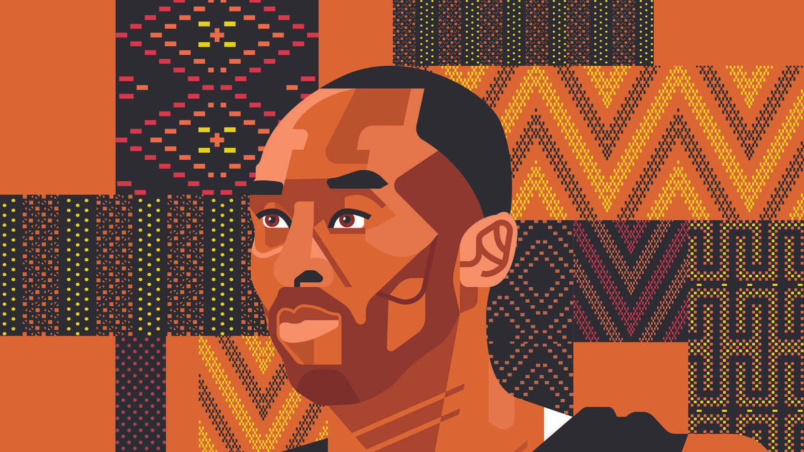 Kobe Bryant Black History Month Background
