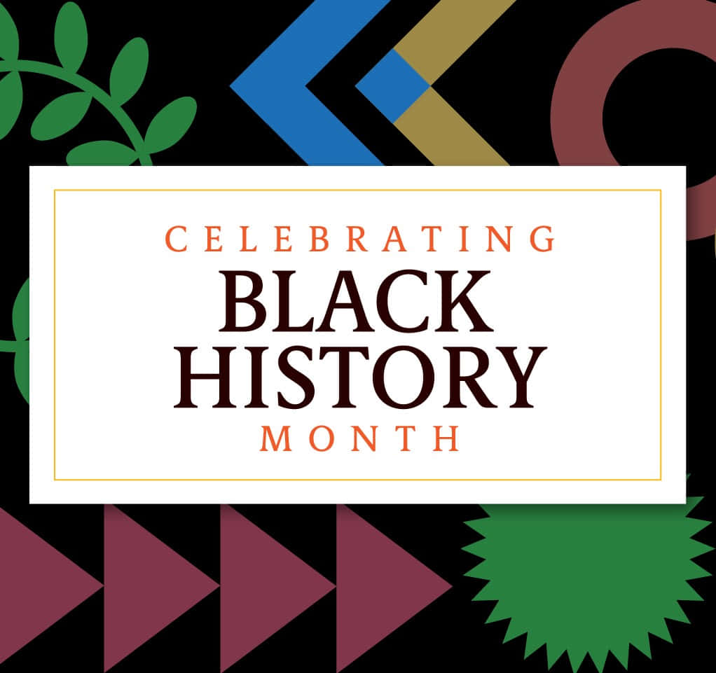 Black History Month Celebration Banner Wallpaper