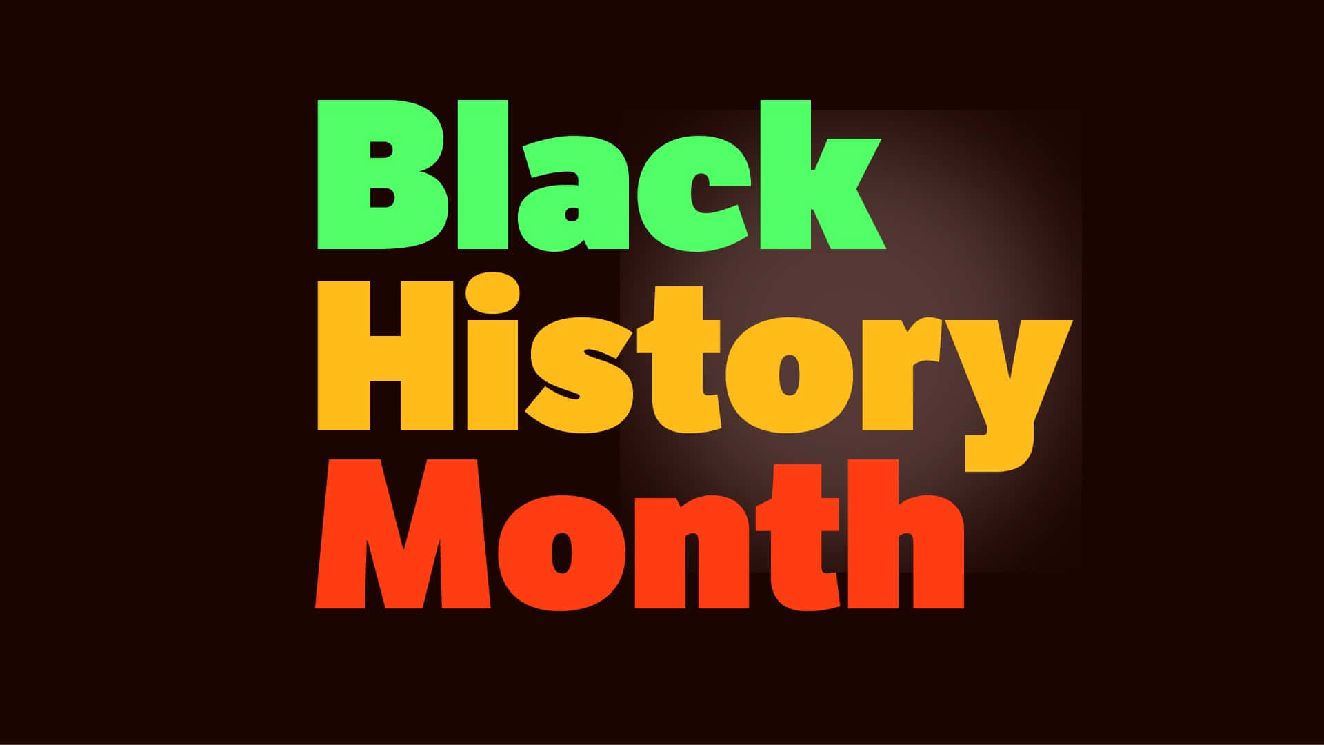 Black History Month Celebration Banner Wallpaper