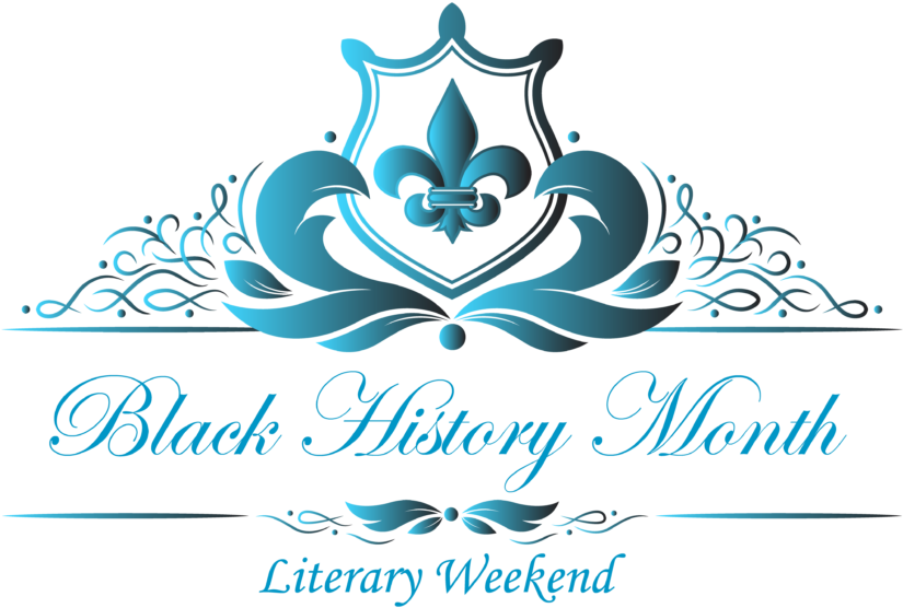Black History Month Literary Weekend Banner PNG