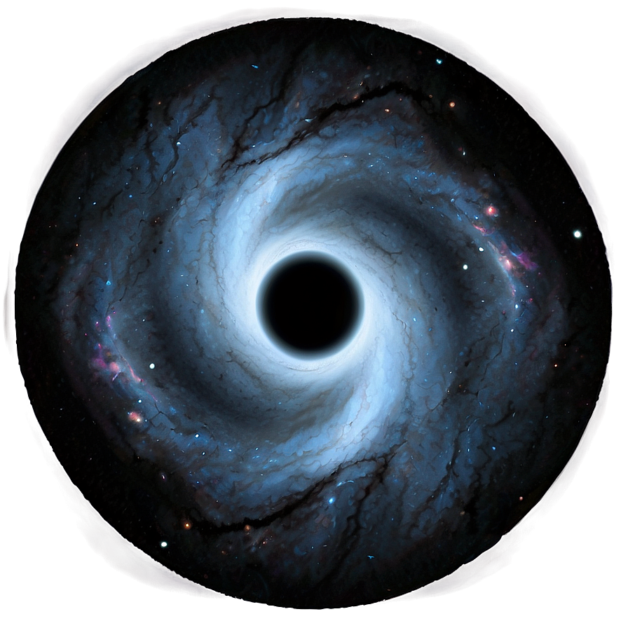 Black Hole Galaxy Png 05212024 PNG