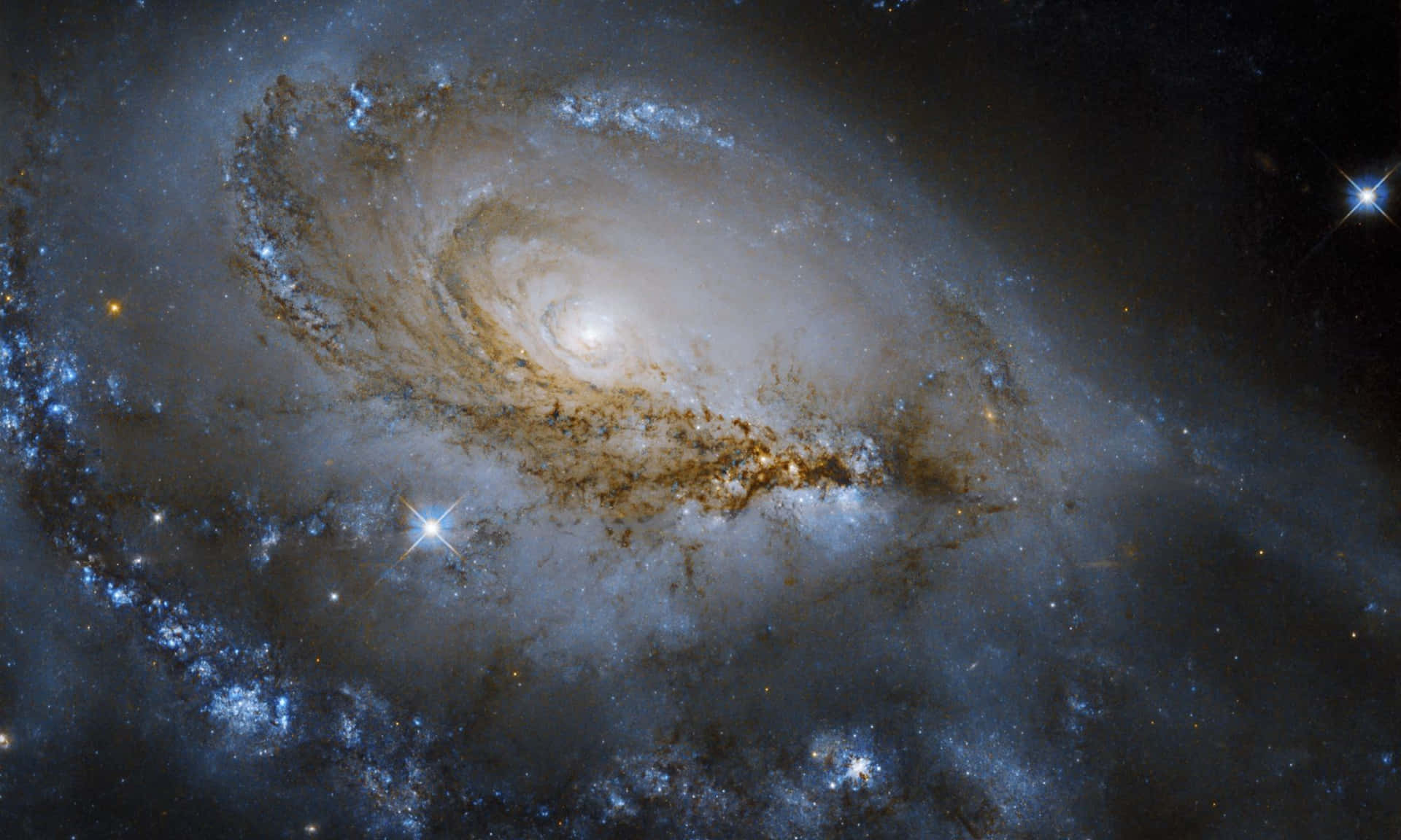 Peering into the depths of space with the Hubble Telescope