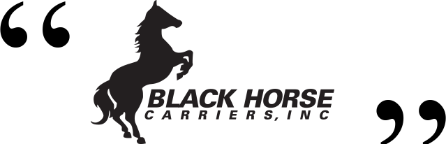 Black Horse Carriers Logo PNG