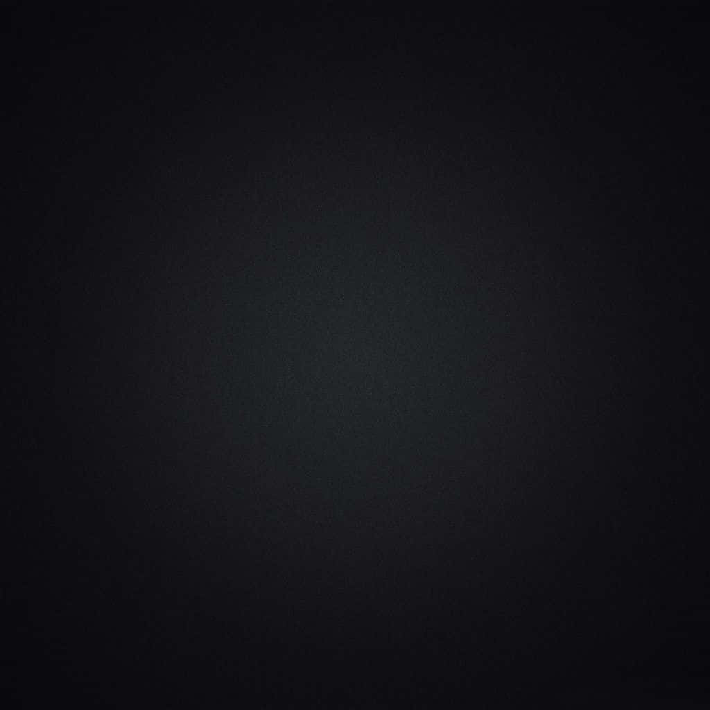 Black Ipad With Simple White Glow Wallpaper