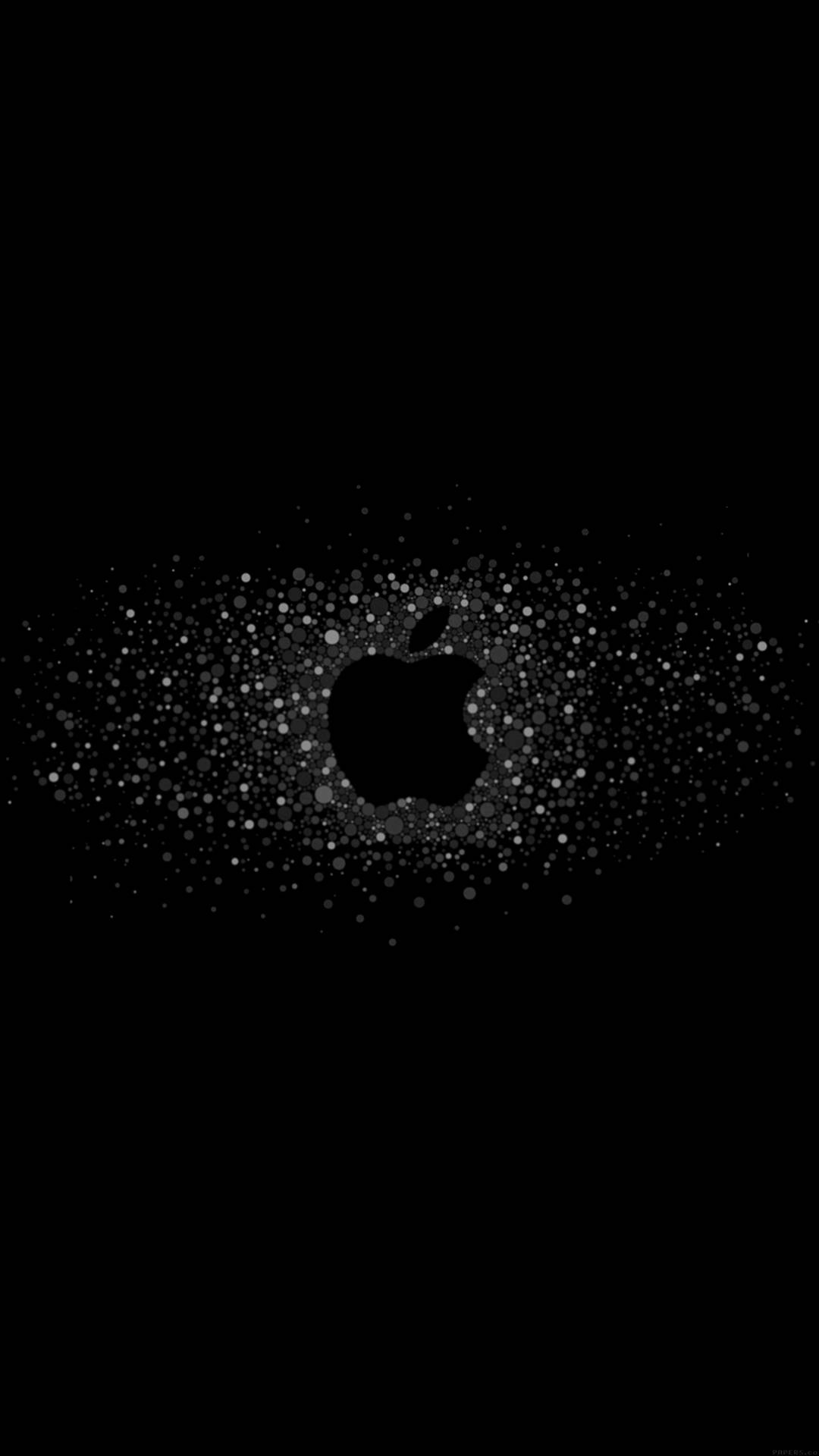 Black Iphone Apple Logo