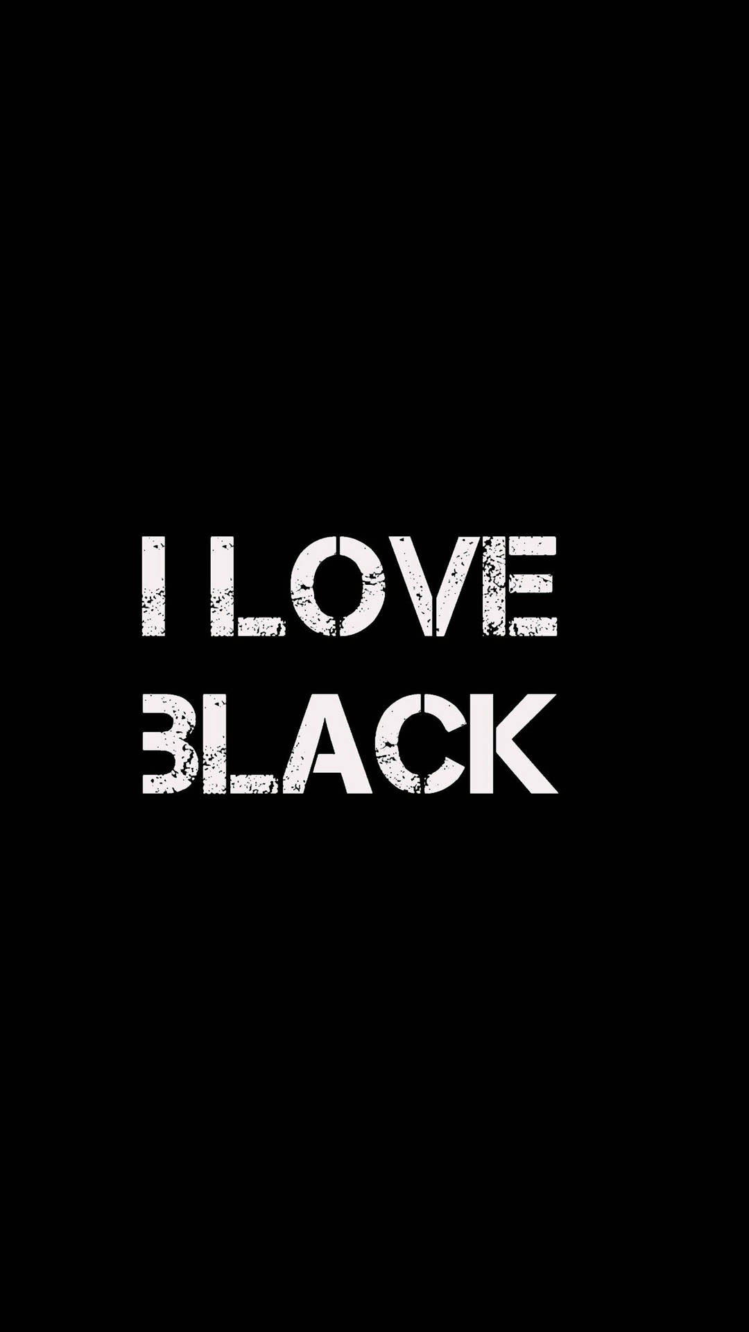 Black Iphone Love Black Picture