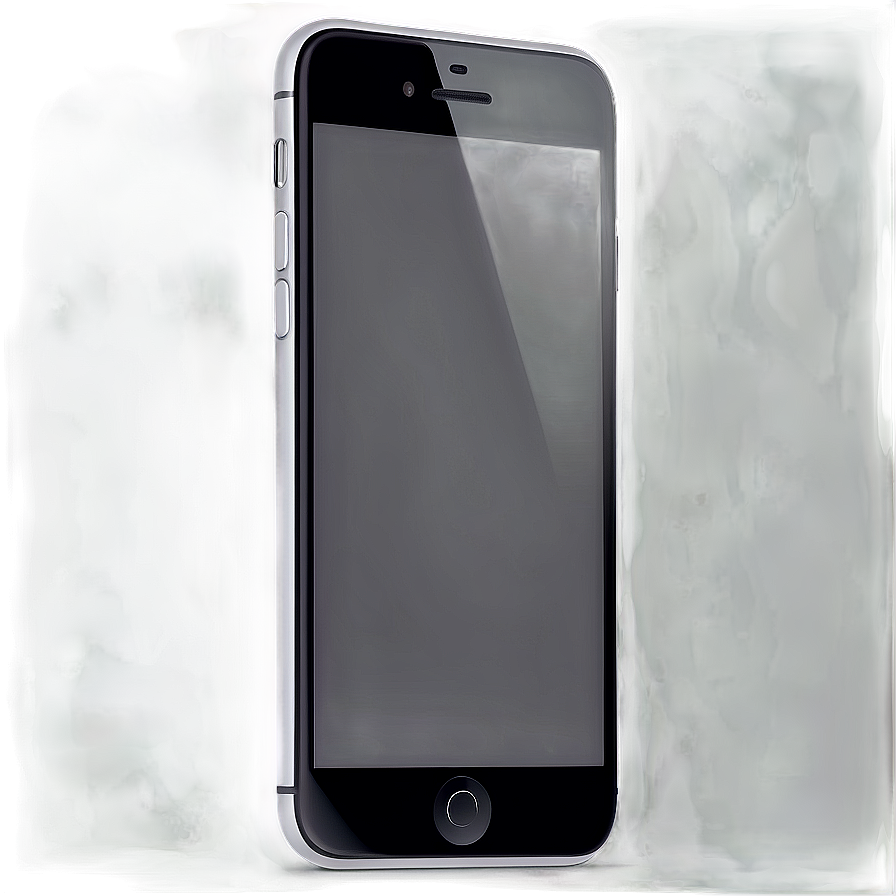 Black Iphone Mockup Png 05252024 PNG