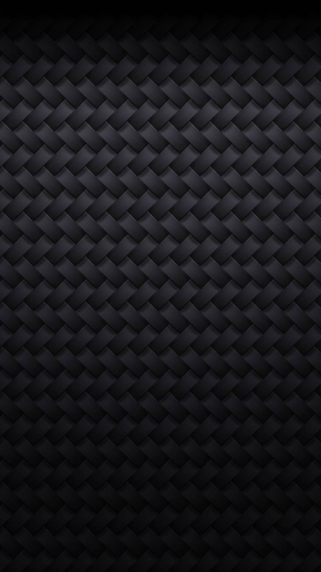 Black Iphone Woven Pattern
