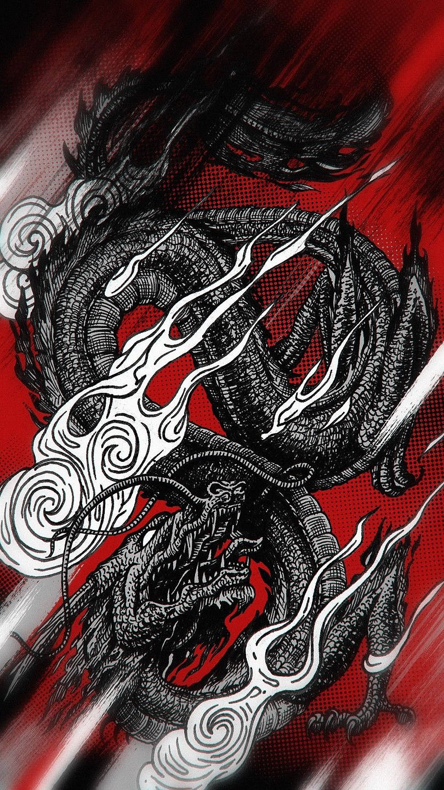 Details 78+ japanese dragon tattoo wallpaper latest - vova.edu.vn