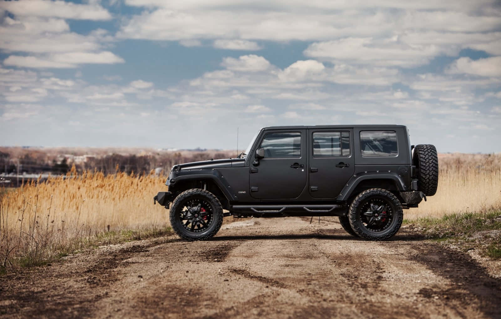 Power, Capability and Style in a Black Jeep
