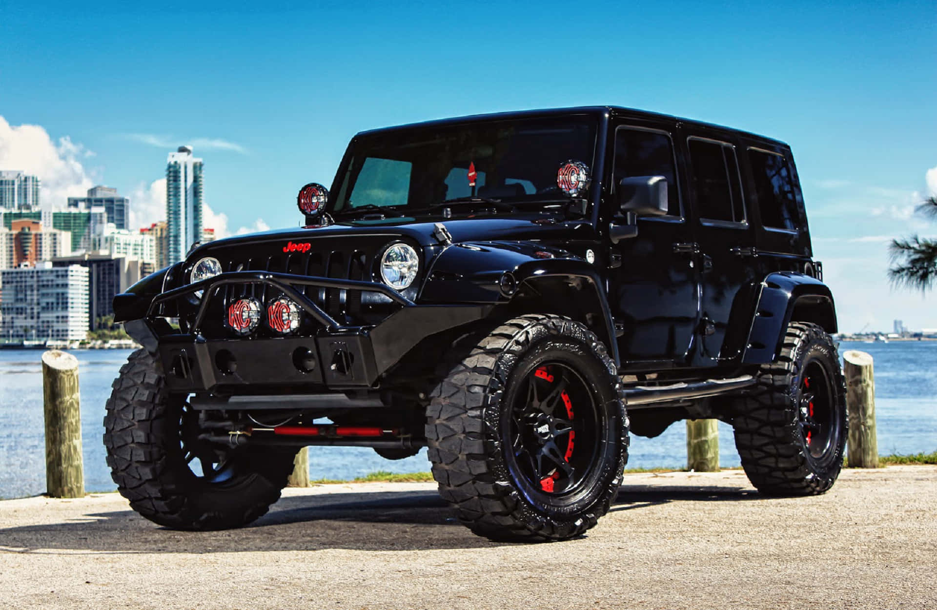 Upgrade Your Adventure with the Rugged Black Jeep