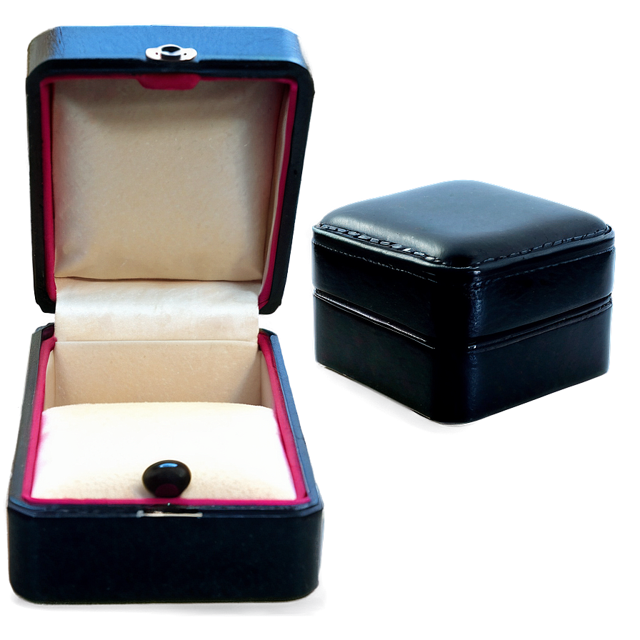 Black Jewelry Box Png 05252024 PNG