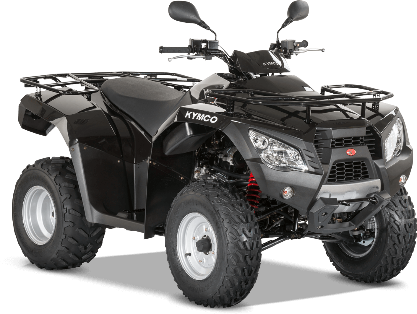 Black K Y M C O A T V Offroad Vehicle PNG