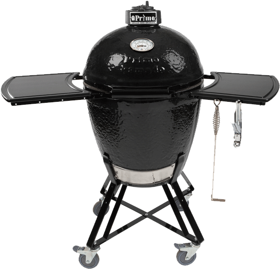 Black Kamado Ceramic Grill PNG