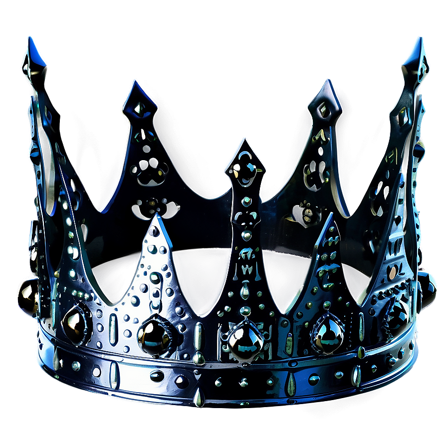 Download Black King Crown Png Cft | Wallpapers.com