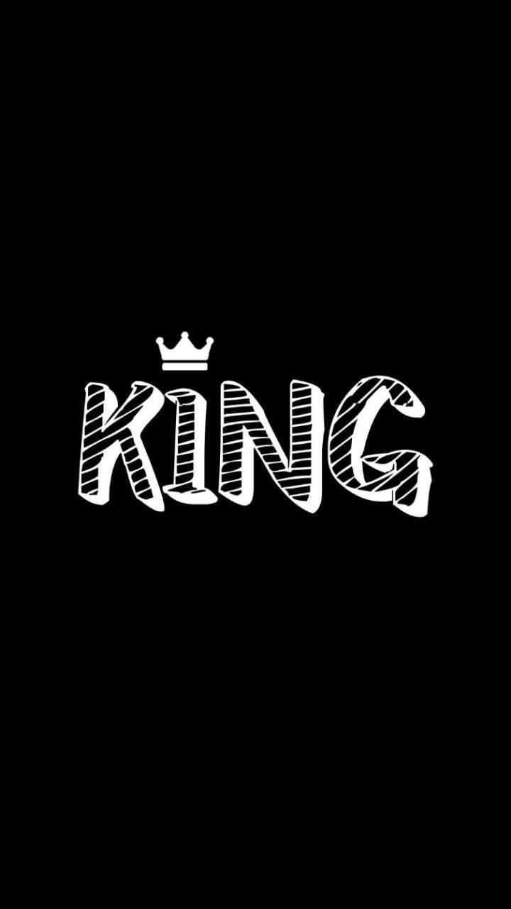 Black King With Crown Wallpaper