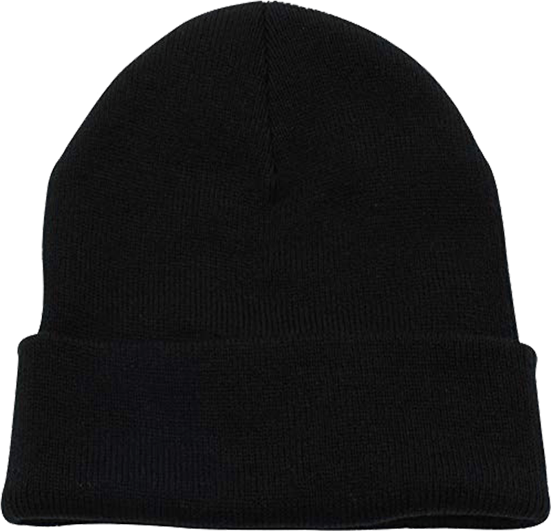 Download Black Knit Beanie Hat | Wallpapers.com