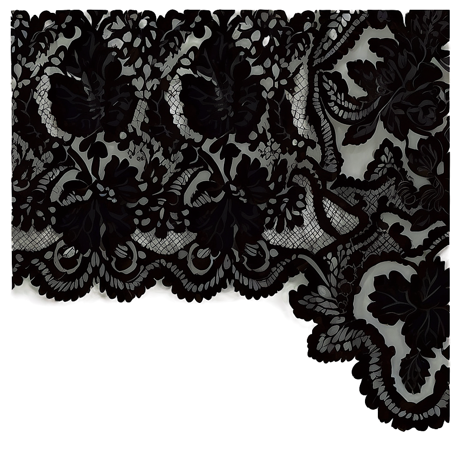 Download Black Lace Texture Png Pin | Wallpapers.com