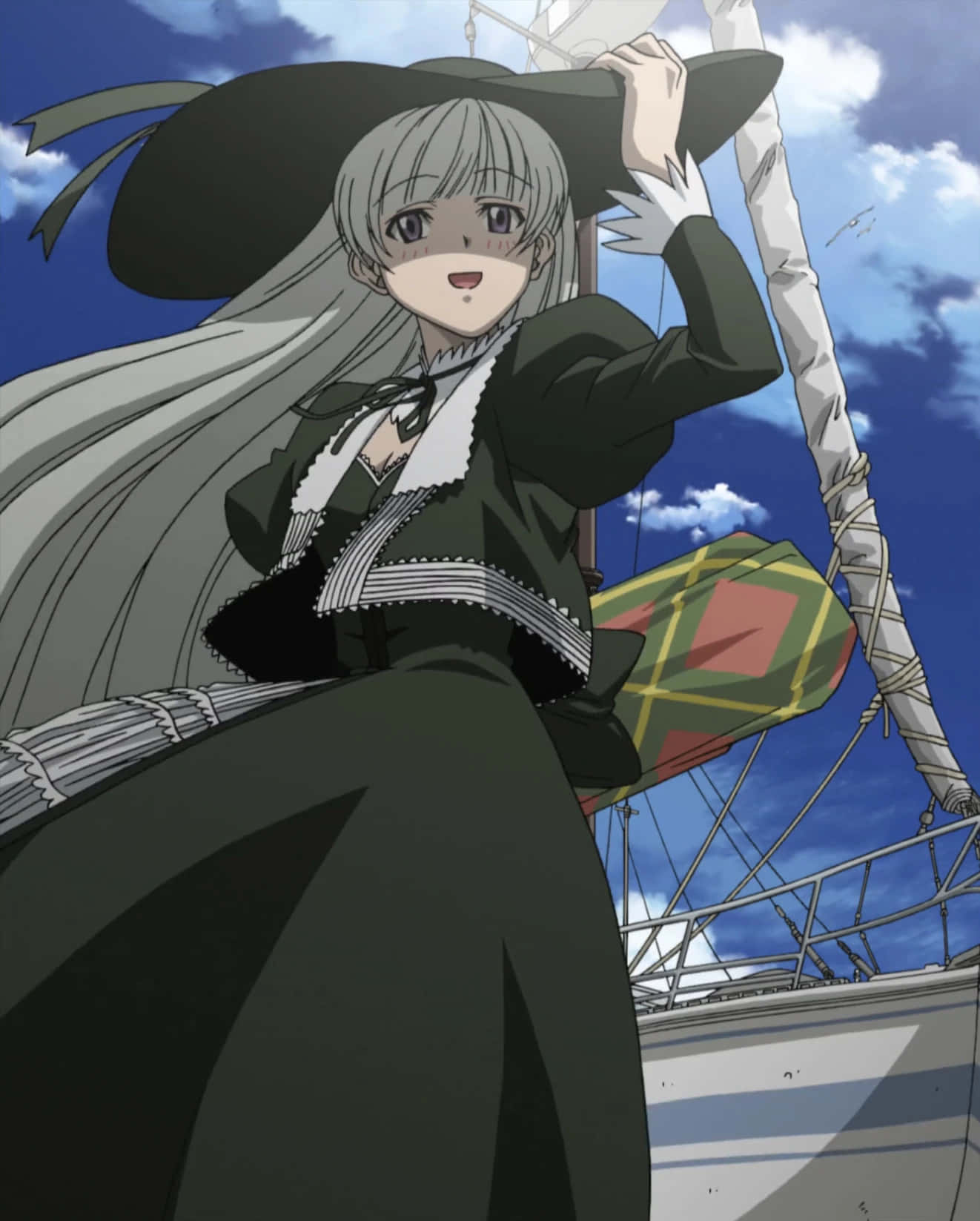 Personnage Black Lagoon Gretel Souriante Fond d'écran