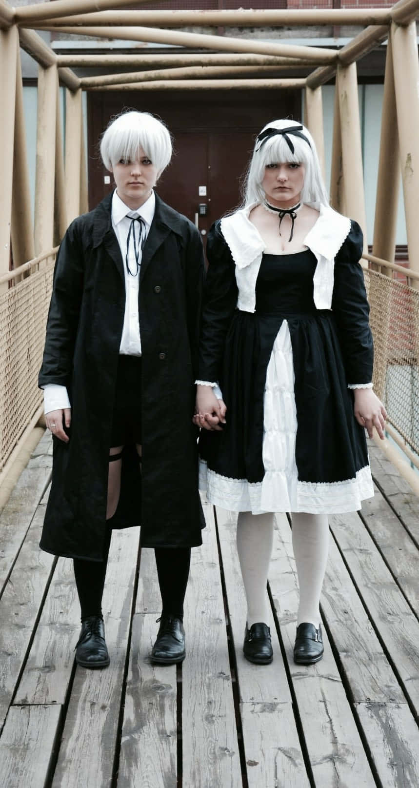 Black Lagoon Cosplay Hansel Og Gretel Bakgrunnsbildet