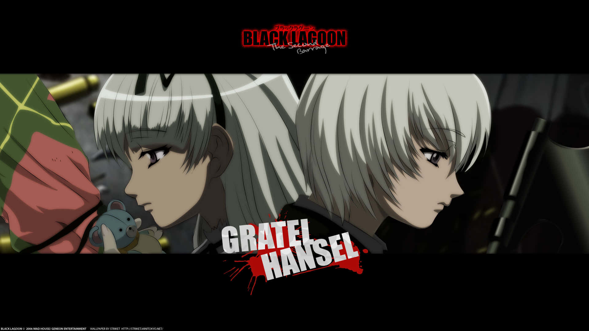 Black Lagoon Hansel Og Gretel Karakterer Bakgrunnsbildet