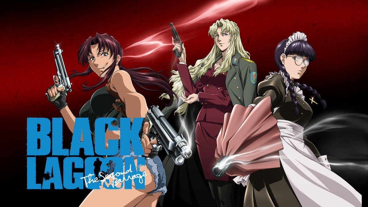 Black Lagoon The Second Barrage Poster Background