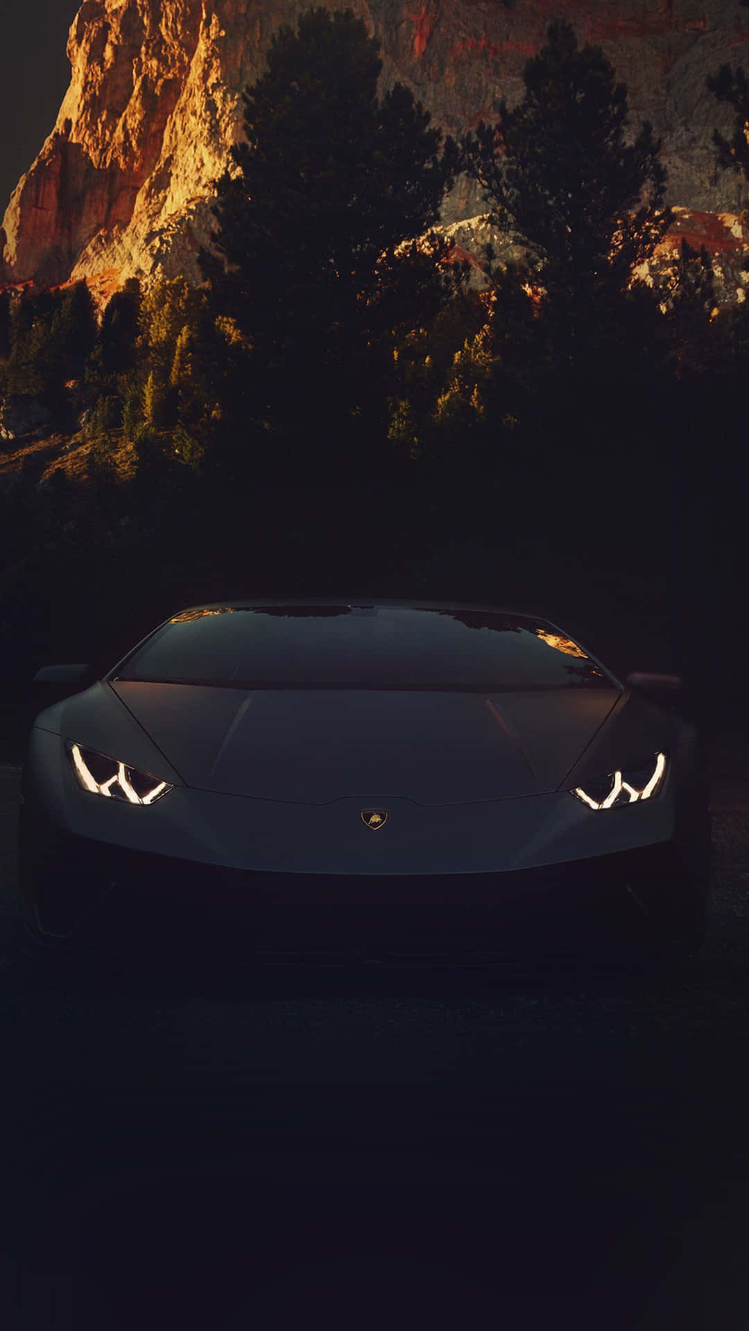 Image  Luxury Black Lamborghini iPhone Wallpaper