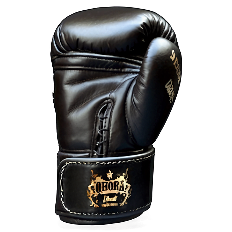 Black Leather Boxing Gloves Png Ivi70 PNG