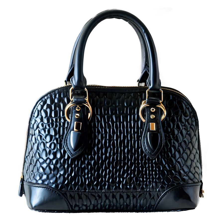Black Leather Handbag Png 89 PNG