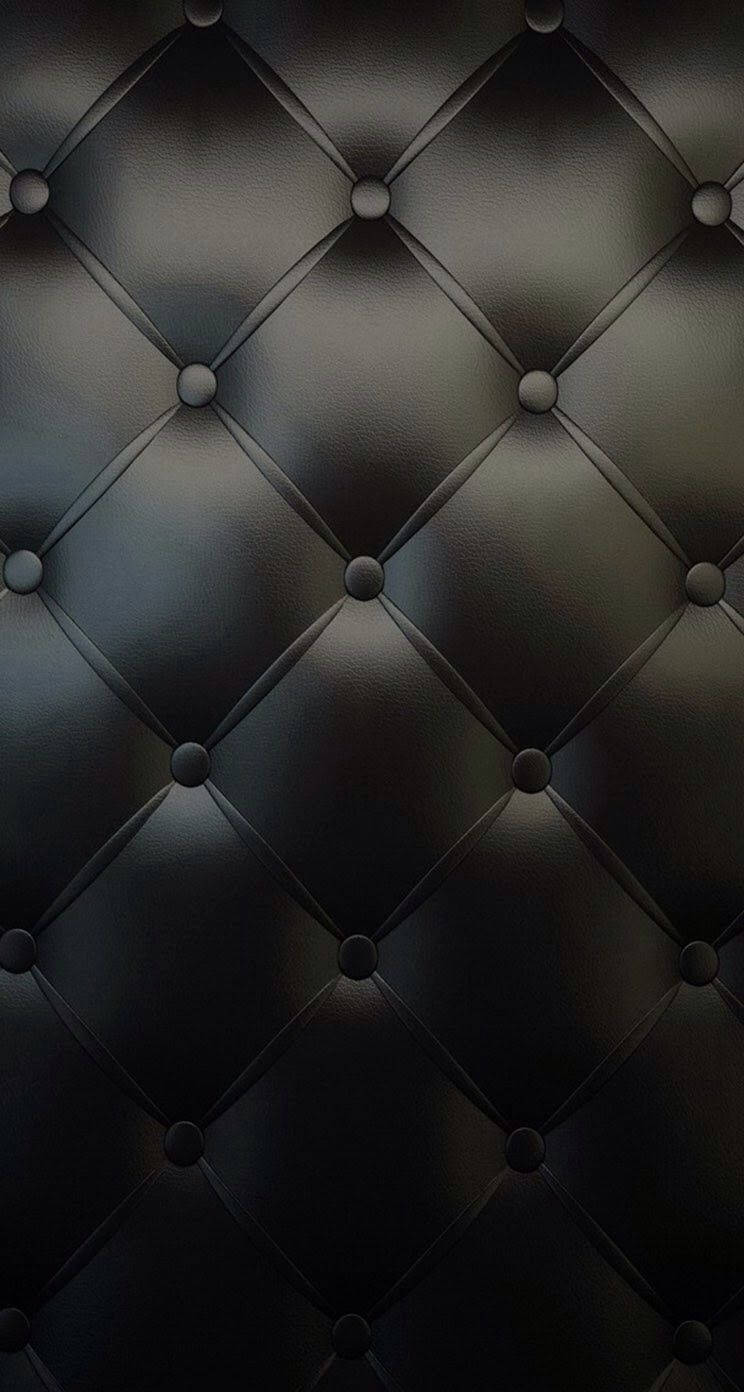 Black Leather iPhone Chair Wallpaper
