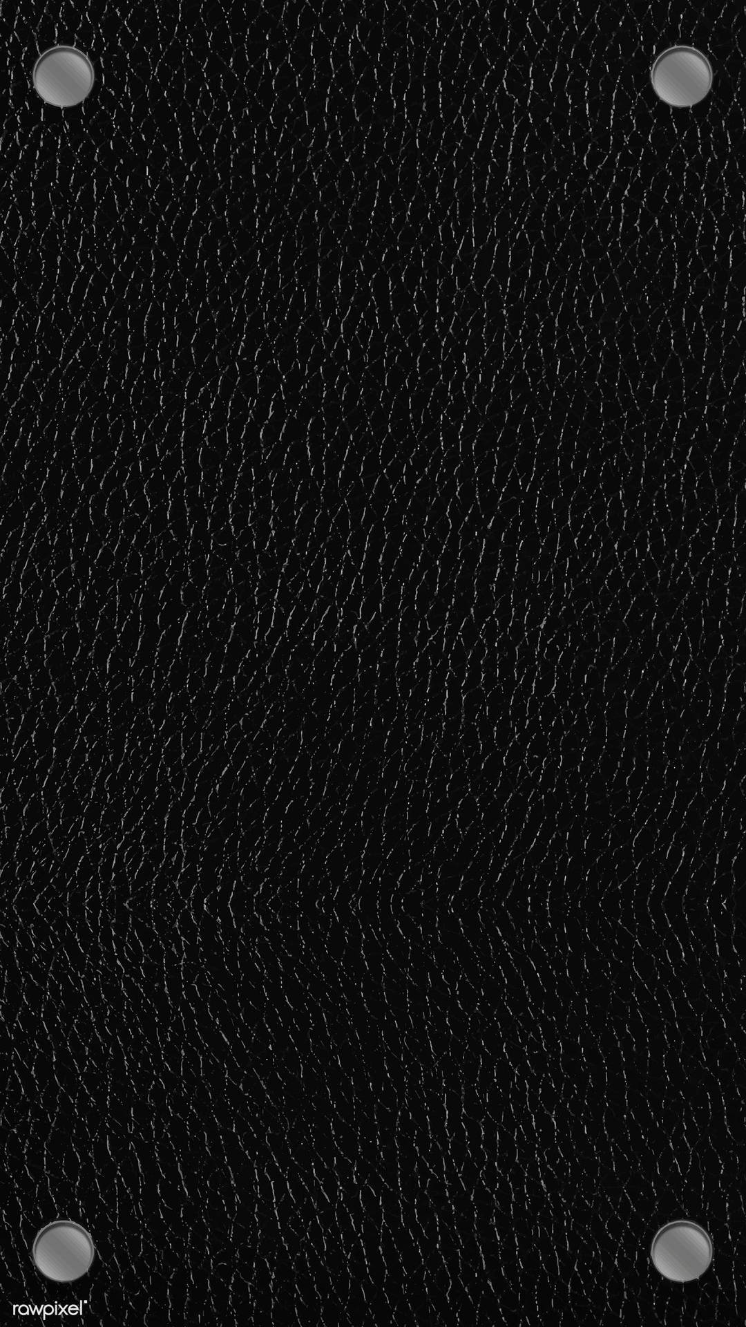 Black Leather iPhone Minimalist Buttons Wallpaper