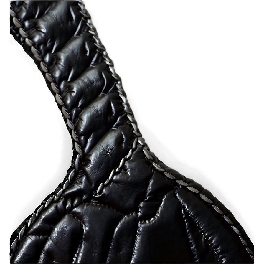 Black Leather Jacket Png 06252024 PNG